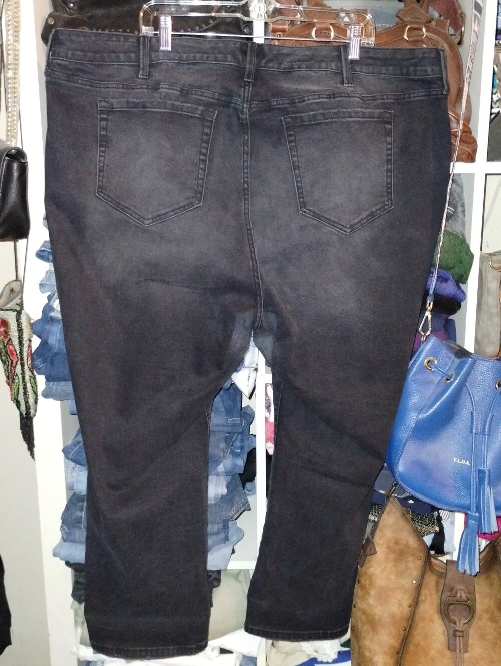 Torrid 26S Black Distressed Style Jeans - Picture 4 of 13